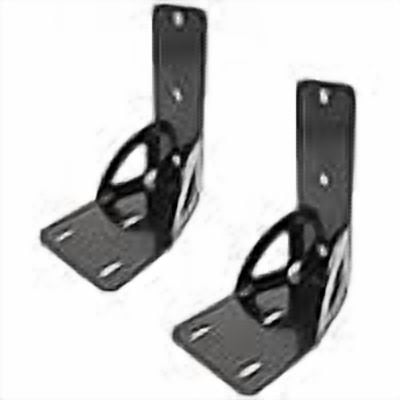 YRANZO  Awning Bracket Replaces 813402 50mm Wide 8mm Pre-drilled Holes Awning Bracket with Gusset - Pair