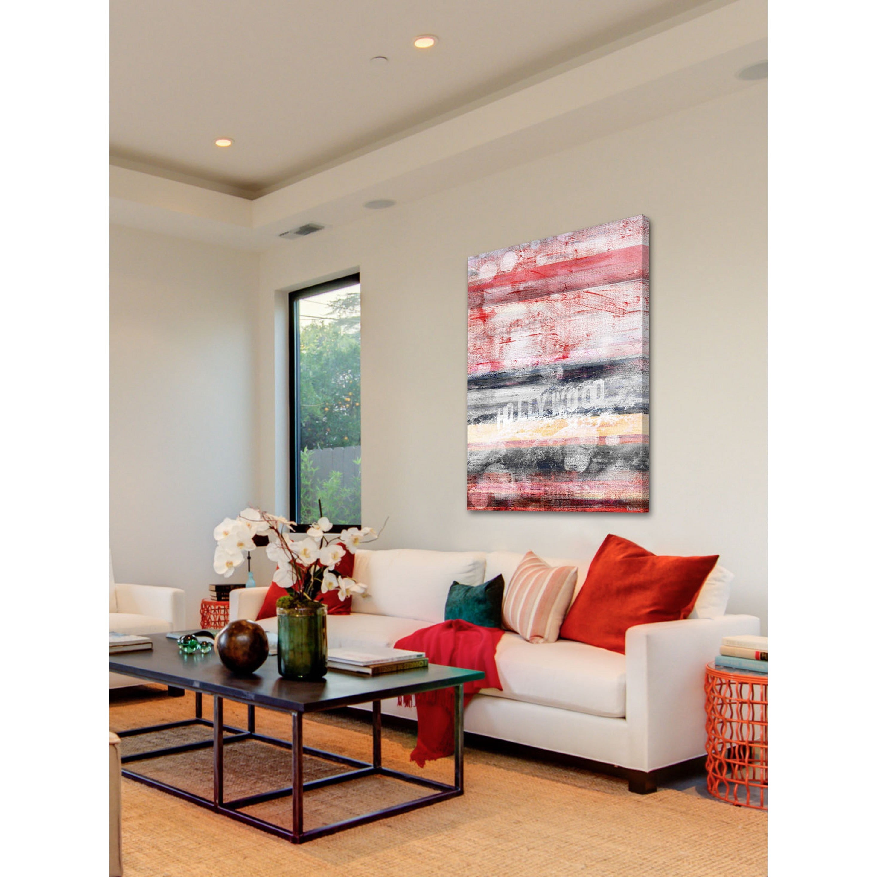 Parvez Taj  - "Hollywood Colors" Print on Canvas 30 x 45