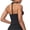 Black, variant on Women's Sexy V-Neck Halter Yoga Tank Top, Stylish Y-Back Sports Camisole, Athletic Crop Top, Stretchy Performance Workout Vest for Running and Gym Fitness