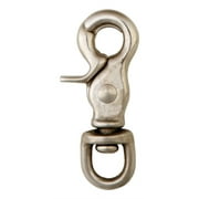 Campbell 3/8 in. D X 2-1/2 in. L Nickel-Plated Iron Trigger Snap 70 lb