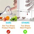 thumbnail image 5 of Kitchen Potato Peeler - Stainless Steel Y-Shape Swivel Peeler for Vegetables, Ca, 5 of 5