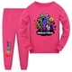 thumbnail image 1 of Pijamas de manga larga para niños y niñas, ropa de dormir con estampado de arcoíris de Navidad, para estar en casa, 2023, 1 of 4
