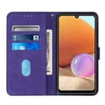 thumbnail image 3 of Wallet Case for Samsung Galaxy A32 5G, Luxury PU Leather Shockproof Crossbody Flip Cover with Stand Card Slots Magnetic Clasp Shoulder Strap Phone Case for Samsung Galaxy A32 5G 6.5 Inch,Purple, 3 of 10