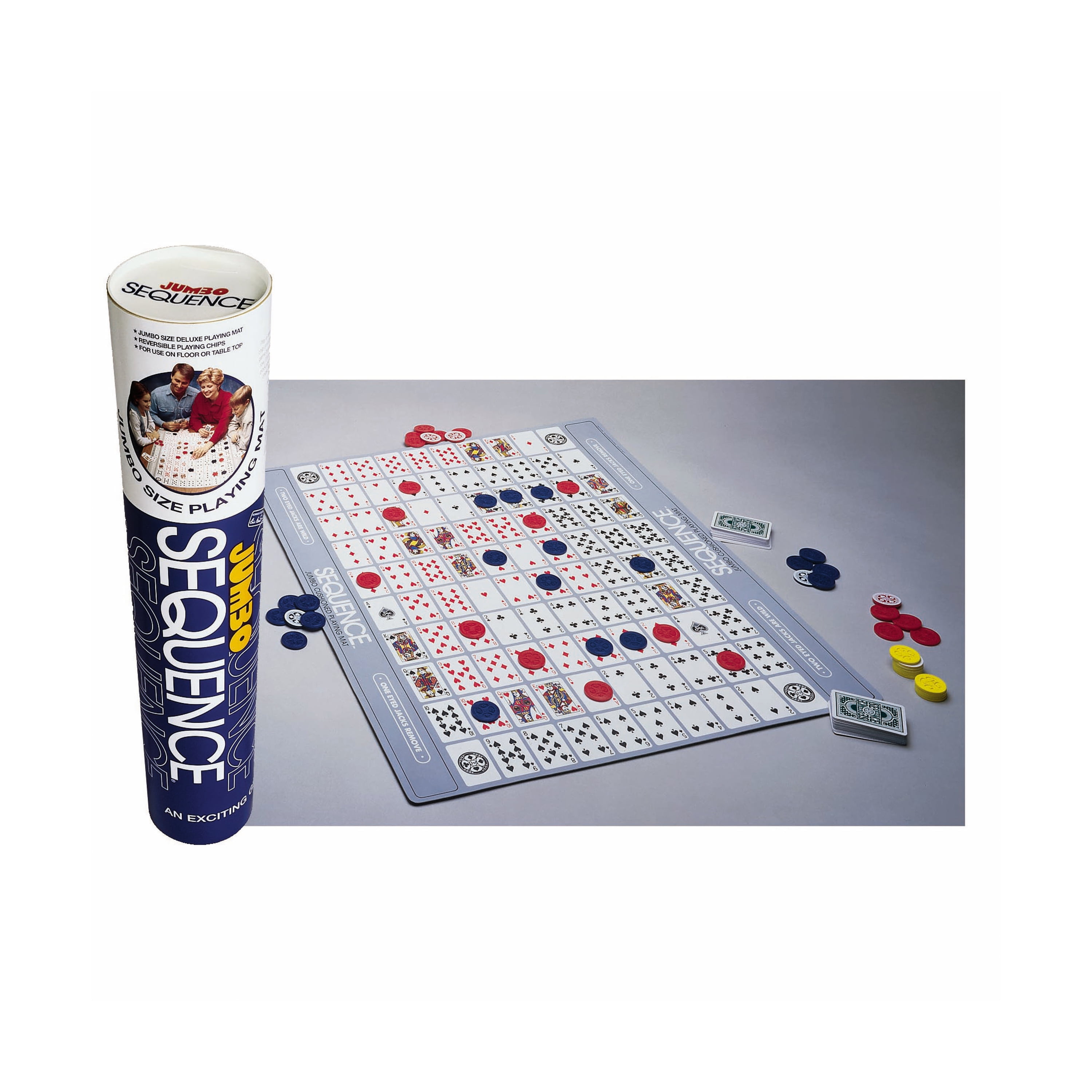 Pressman Games - Jumbo Sequence Game - Tube Edition