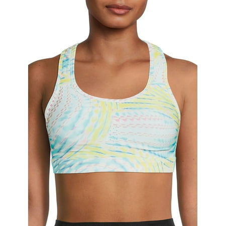 Avia Women's Ventilated Molded Cup Spots Bra