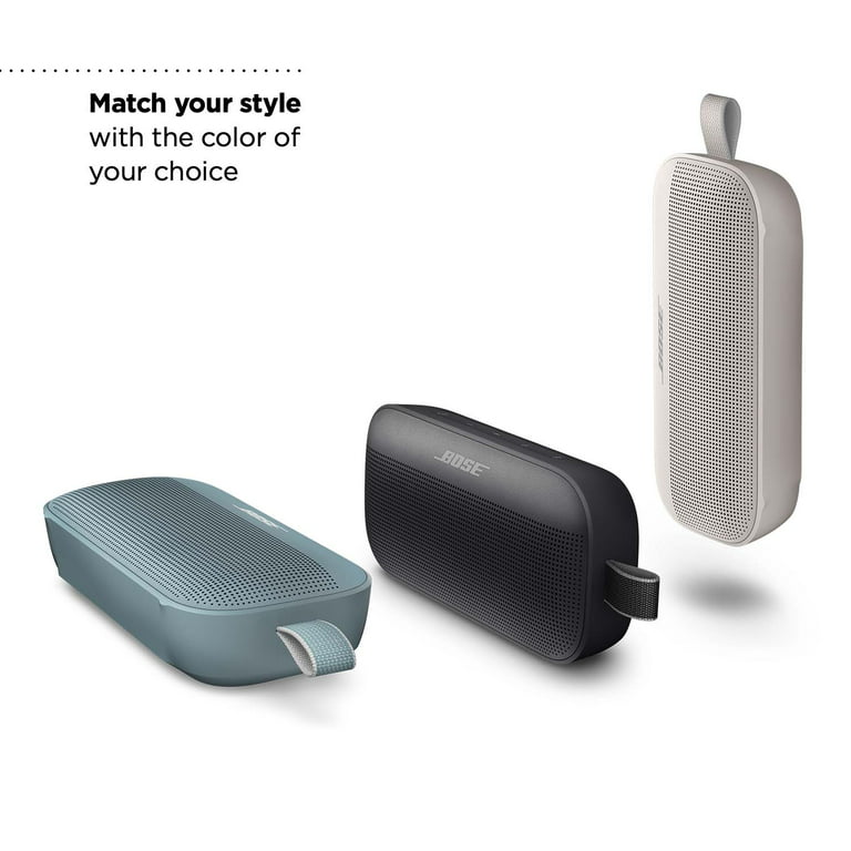 Bose SoundLink Flex Wireless Waterproof Portable Bluetooth Speaker, Black