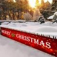 thumbnail image 4 of Christmas Outdoor Decorations, Christmas Yard Decor, Large Holiday Garden Flag for Front Porch and Yard, Polyester Multicolor Christmas Banner for Indoor and Outdoor Party Decor, 4 of 7