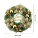 thumbnail image 5 of Adorno de guirnalda de puerta colgante de guirnalda de agujas de pino navideño (estilo aleatorio, 30 cm), 5 of 6