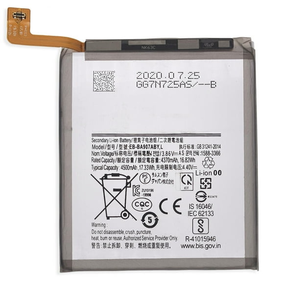 Battery For Samsung Galaxy A71 5G SM-A716U SM-A716UZKNXAA EB-BA907ABY