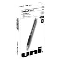 thumbnail image 4 of uni-ball® 207™ Retractable Fraud Prevention Gel Pens, Bold Point, 1.0 mm, Translucent Gray Barrel, Black Ink, Pack Of 12, 4 of 7