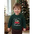 thumbnail image 5 of Cjfdfy Newborn Baby Boy Girl Christmas Sweater Christmas Tree Car Embroidered Long Sleeve Knit Tops Infant Cute My First Christmas Holiday Clothes 0-18M ﻿, 5 of 9
