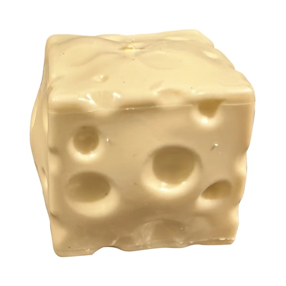 Cheese Squishy Toys CrunchySound Block Squishies Squeeze Toy Fidget Toys Handmade Texture Ball for Desk 2.8 inch Stress Relief Sensory Toy for Adults