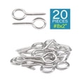 thumbnail image 2 of Tornillos con forma de rosca, acero inoxidable 304, 50 mm, 20 piezas #8, 2 of 7