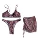 thumbnail image 2 of Gibobby Conjunto de bikini sexy Nuevo traje de baño de bikini para mujer Traje de baño de piezas dividido Traje de baño estampado sexy europeo y american(Café,XL), 2 of 4