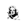 thumbnail image 1 of Waterproof Tattoo Stickers Hand-Painted Lines Black And White Tattoo Stickers, 1 of 6