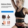 thumbnail image 3 of USB Muscle Trainer Abdominal Muscle Electrical Stimulation Multifunctional Fitness Accessories Abdominal Muscle Shaping Massager Pad Home Gym Abdomen Massager, 3 of 8