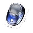 thumbnail image 4 of Afeitadora Eléctrica Portátil  Regalo Recargable Por USB para Padre Y Marido (degradado) Azul, 4 of 4