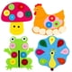 thumbnail image 3 of Gwong Juguete Botón lindo de la cremallera de la flor del animal DIY Tableros no tejidos de los niños Enseñanza del juguete Gwong 30001581, 3 of 7