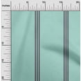 thumbnail image 1 of oneOone Cotton Poplin Twill Aquamarine Fabric Wide Stripe Sewing Fabric By The Yard Printed Diy Clothing Sewing Supplies 56 Inch Wide, 1 of 4