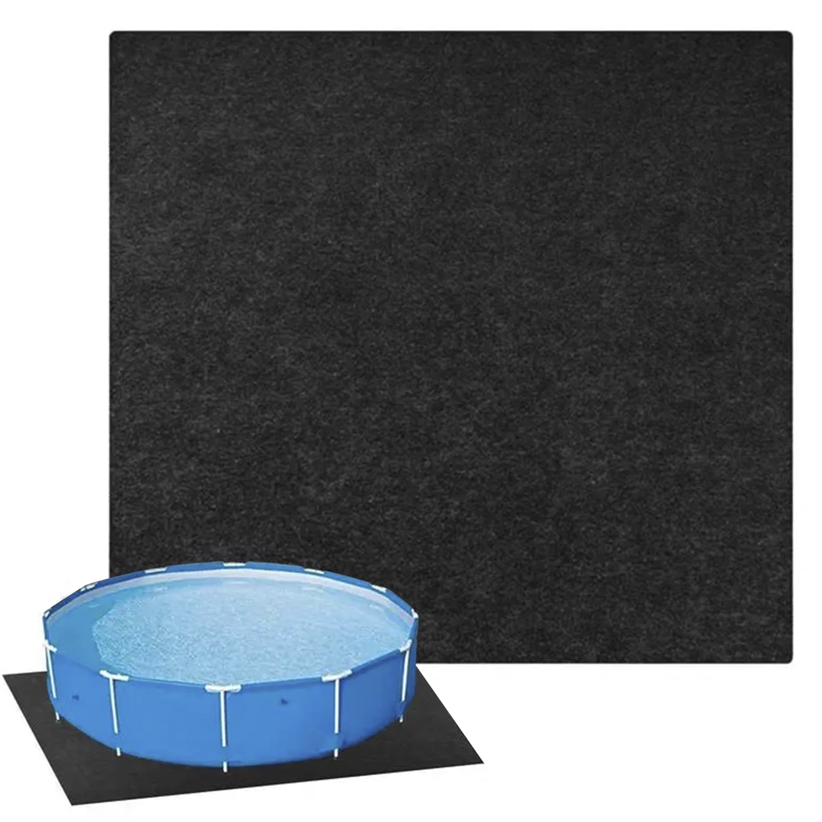 Kyoffiie Hot Tub Mat Felt Hot Tubs Floor Pad Water Absorbent Hot Tub Mat Non Slip Pool Spa Floor