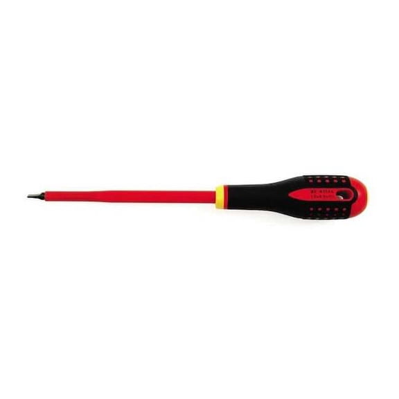 Bahco Slotted Insulated Screwdriver,4 x 1/8" Slotted 5/32" BAHBE-8040S