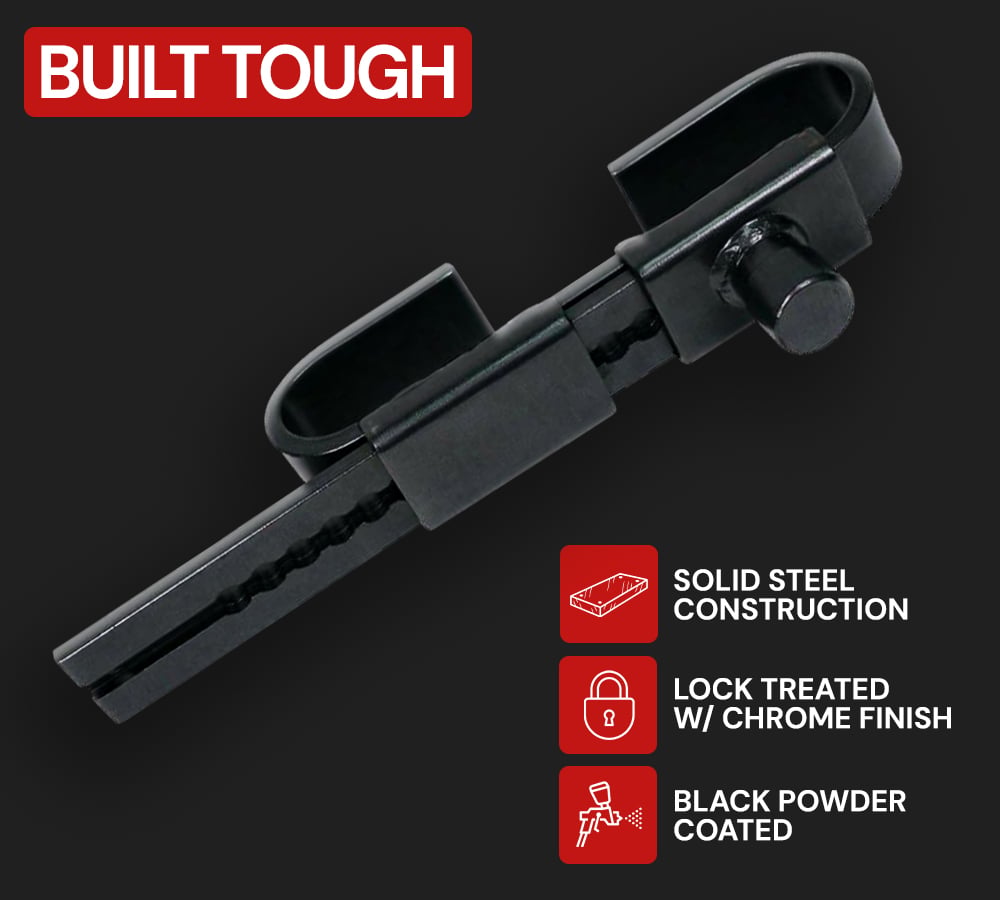 thumbnail image 3 of Steel Cargo Door Lock/ Shipping Container Lock w/ 3 Keys per Bar, Range 11-1/4" - 17-3/4", for trailers, semi-trailers, containers., 3 of 14