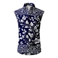 thumbnail image 4 of LTTVQM Mens Hawaiian Shirts Summer Beach Sleeveless Button Down Shirt Casual Loose Tropical Print T Shirts Basic Outfit Pink 3XL, 4 of 5