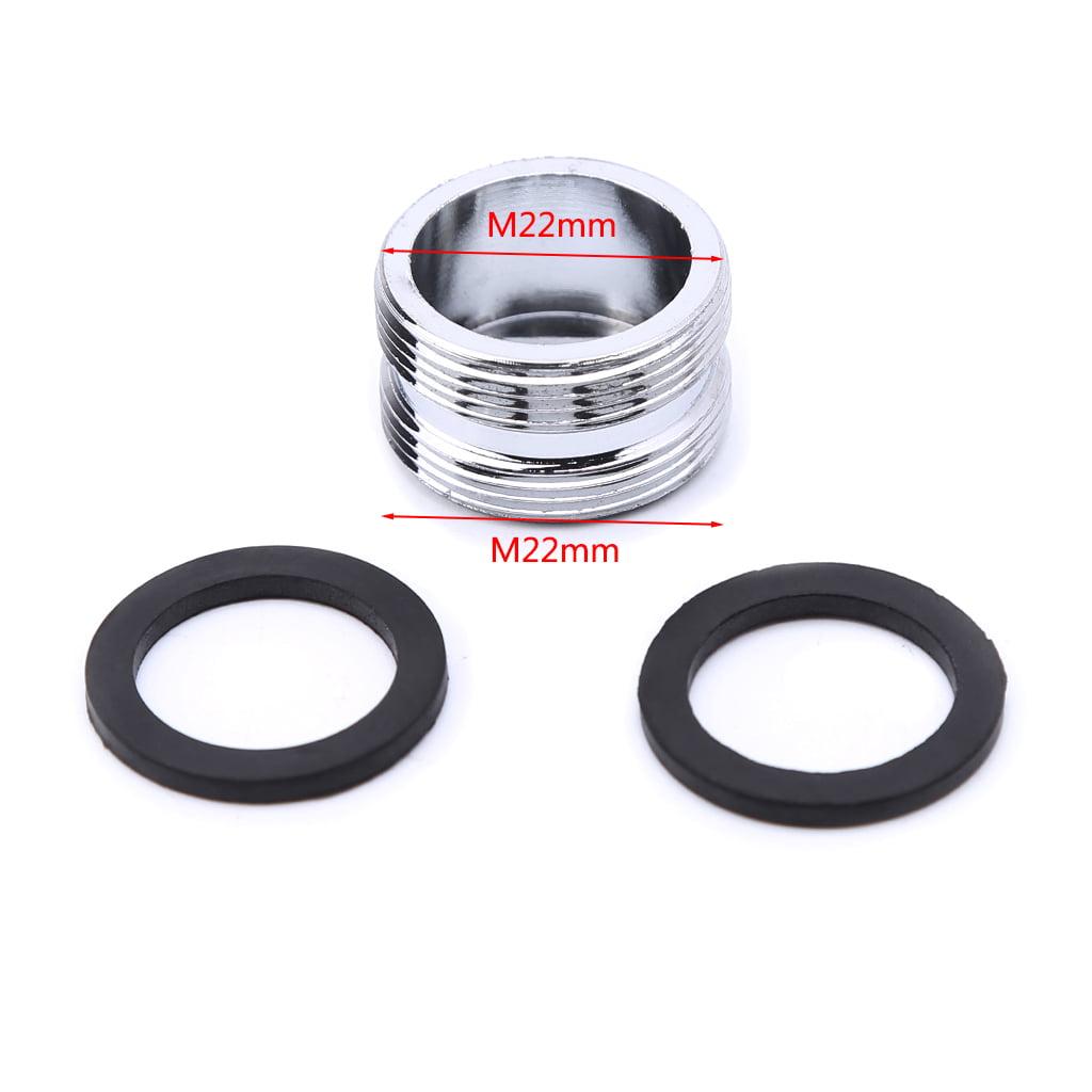 Metal Outside Thread Water Saving Adaptor Kitchen Faucet Tap Aerator Connector 