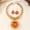 orange, variant on Vintage Boho Sunflower Crystal Necklace Earrings Set Jewelry for Holiday Parties Wedding Dresses All Seasons Fashion Costume Accessory