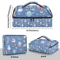 thumbnail image 3 of Iauyy Casserole Carrier for Hot Food Insulated Casserole Travel Carry Bag with Lid Food Warmer Bag for Party/Picnic,Ski Boards, 3 of 7