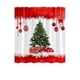 thumbnail image 2 of RKSTN christmas curtains Christmas Shower Curtain Christmas Tree Pattern Shower Curtain Dormitory Curtain Room Divider Curtain, 2 of 6