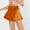 Orange, variant on Idoravan Women's Basic Versatile Skirt Clearance Womens Sports Short Skirt Loose Fake Two-piece Anti-peep And Quick-drying Running Fitness Culottes Tennis Skirt