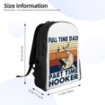 thumbnail image 3 of Papá a tiempo completo, prostituta a tiempo parcial, mochilas escolares para estudiantes, mochila de viaje, bolso para portátil, bolso de hombro para hombre y mujer., 3 of 5