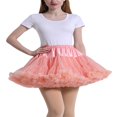 thumbnail image 1 of Womens Multi-Layered Solid Pleated Tulle Tutu Puffy Party Club Cosplay Mini Skirt, 1 of 8
