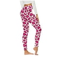 thumbnail image 2 of Herrnalise Warm Leggings For Women Winter Women's Casual Printed Yoga Pants High Waist Loose Straight Long Pants Gifts For Women, 2 of 4