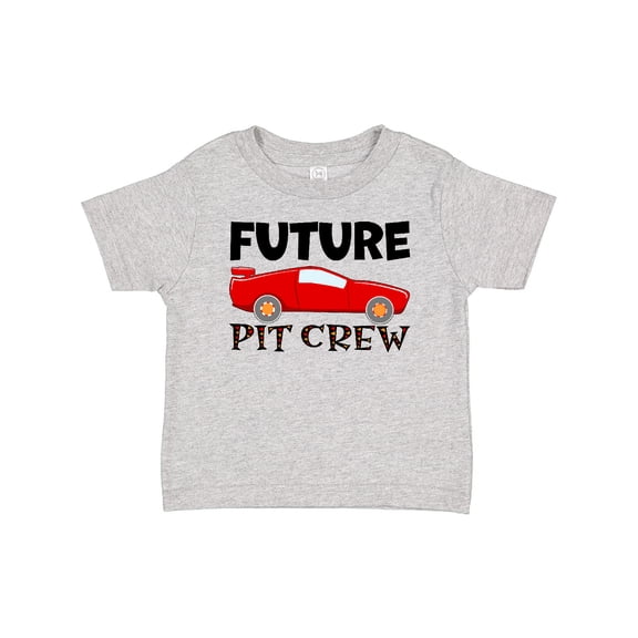 Inktastic Future Pit Crew Red Race Car Boys or Girls Baby T-Shirt