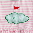 thumbnail image 5 of Xyant Baby Girl Golf Clothes Summer Sleeveless Tank Tops T Shirt Bloomers Shorts Set Newborn Infant Toddler Girl Golf Outfit (Light Green,18-24 Months）, 5 of 7