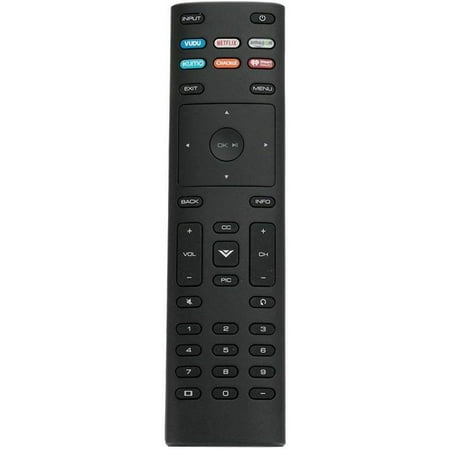 Vizio XRT136 Remote Control for P55-F1, P65-F1, P75-F1, D24f-F1, D43f-F1, D50f-F1, E65-E1 Smart TV - 2 x AAA Battery