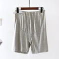 thumbnail image 2 of LIaqionyy Women's Maternity Shorts Pajama Pants Adjustable Waist Soft Pregnancy Cropprd Pant Stretchy Lounge Bottoms, 2 of 5