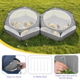 thumbnail image 4 of Gallinero portátil Playpen Pawaboo Small Animals, color gris, 4 of 8