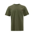 thumbnail image 4 of Wrangler Workwear Men's Short Sleeve Heavyweight Pocket Crew Work Shirt, size S-2XLT, 4 of 7