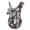 thumbnail image 6 of Kuromi And My Melody Girls One Piece Swimsuits Hawaiian Ruffle Swimwear Beach Bathing Suit Outfits, 6 of 7
