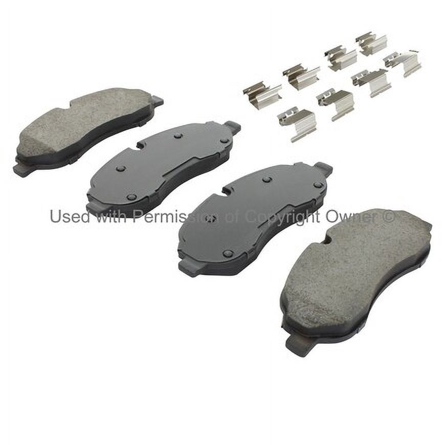 Mpa Electrical 1003-1774M Quality Built Disc Brake Pad Set   Black Series,