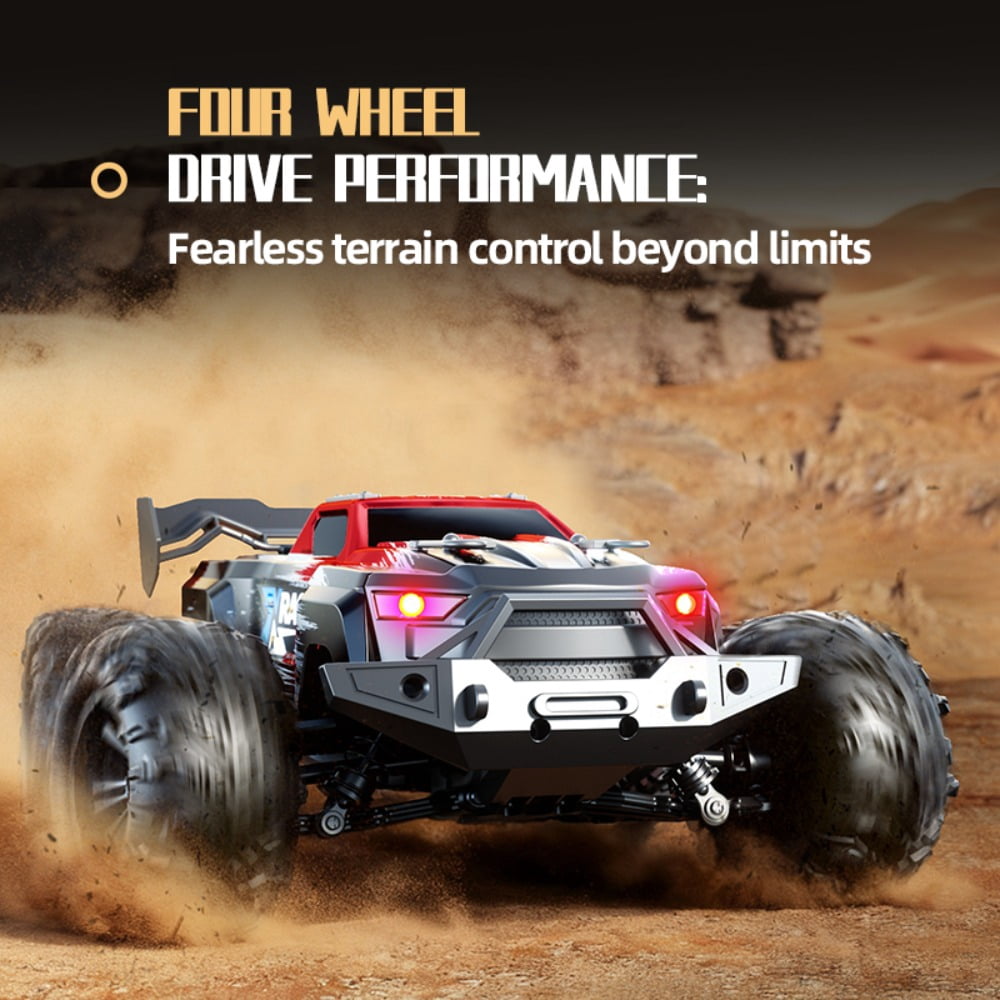 1:14 RC Cars, 2.4GHz 4WD High Speed 25 KM/H Remote Control car,  All Terrain Off Road Monster Truck RC Drift Car for Adults Boys 8-12