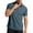 Navy, variant on Men's Color-Block Stretch Polo Shirt Short-Sleeve Collared Button Placket Casual Daily Light Commute Spring & Autumn Wear,Army Green,L