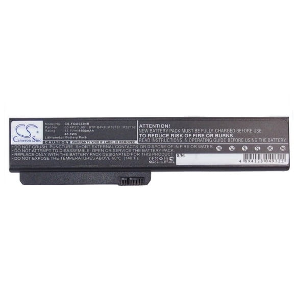 4400mAh SQU-518 SQU-522 916C4850F 916C5440F 916C5030F Battery for Fujitsu Amilo Si1520