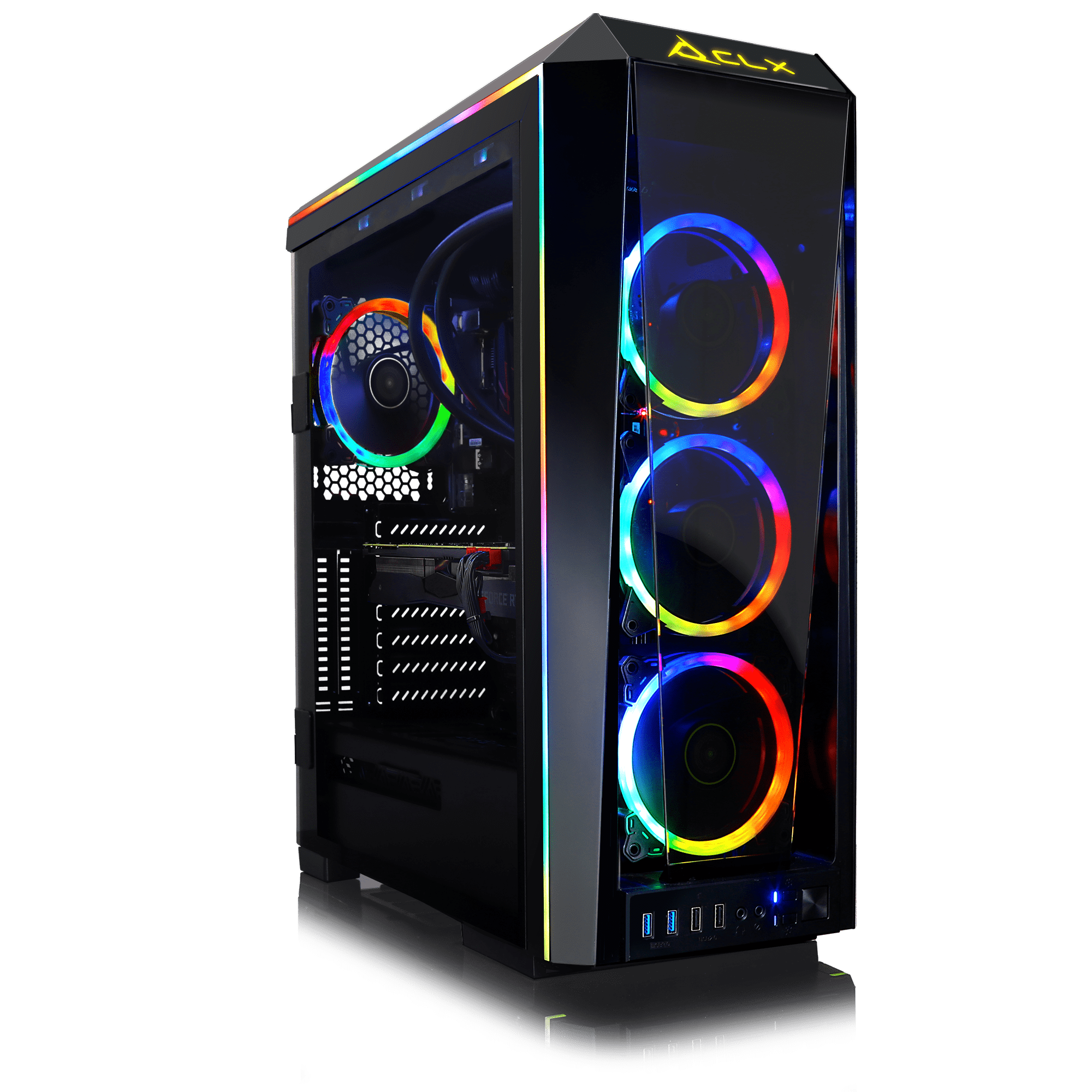 CLX Set GAMING PC Intel Core i9 K 3. GHz 8 Core GB DDR4 3TB HDD &  GB SSD NVIDIA RTX  8GB GDDR6 MS Windows   Bit