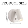 thumbnail image 5 of Cordless Design Wall Lamp, Elegant Flexibility, For Night Light LED Reading Light, 350° Rotation, Rechargeable Battery, Simple And Exquisite Design, Environmentally Friendly, 5 of 5