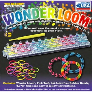 Rainbow Loom Electric Purple Glow High Quality Rubber Bands, the
