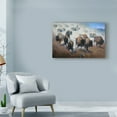 thumbnail image 3 of Trademark Fine Art 'Thunder in the Dust' Canvas Art by Jack Sorenson, 3 of 4